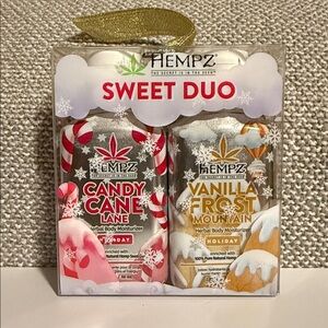 Hempz Sweet Duo Candy Cane Lane & Vanilla Frost Mountain